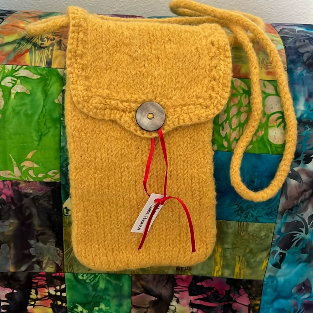 felted wool purse